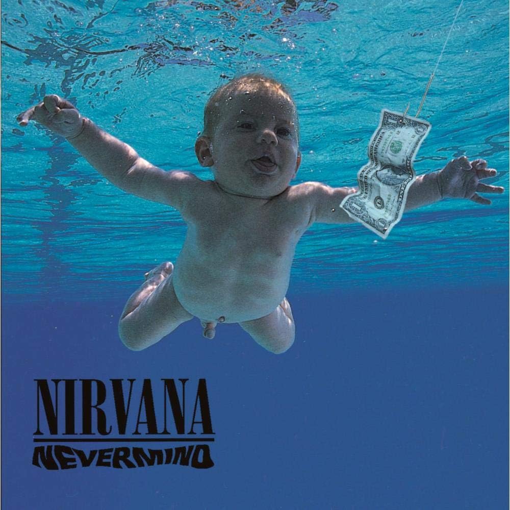 Capa de Nevermind, de Nirvana