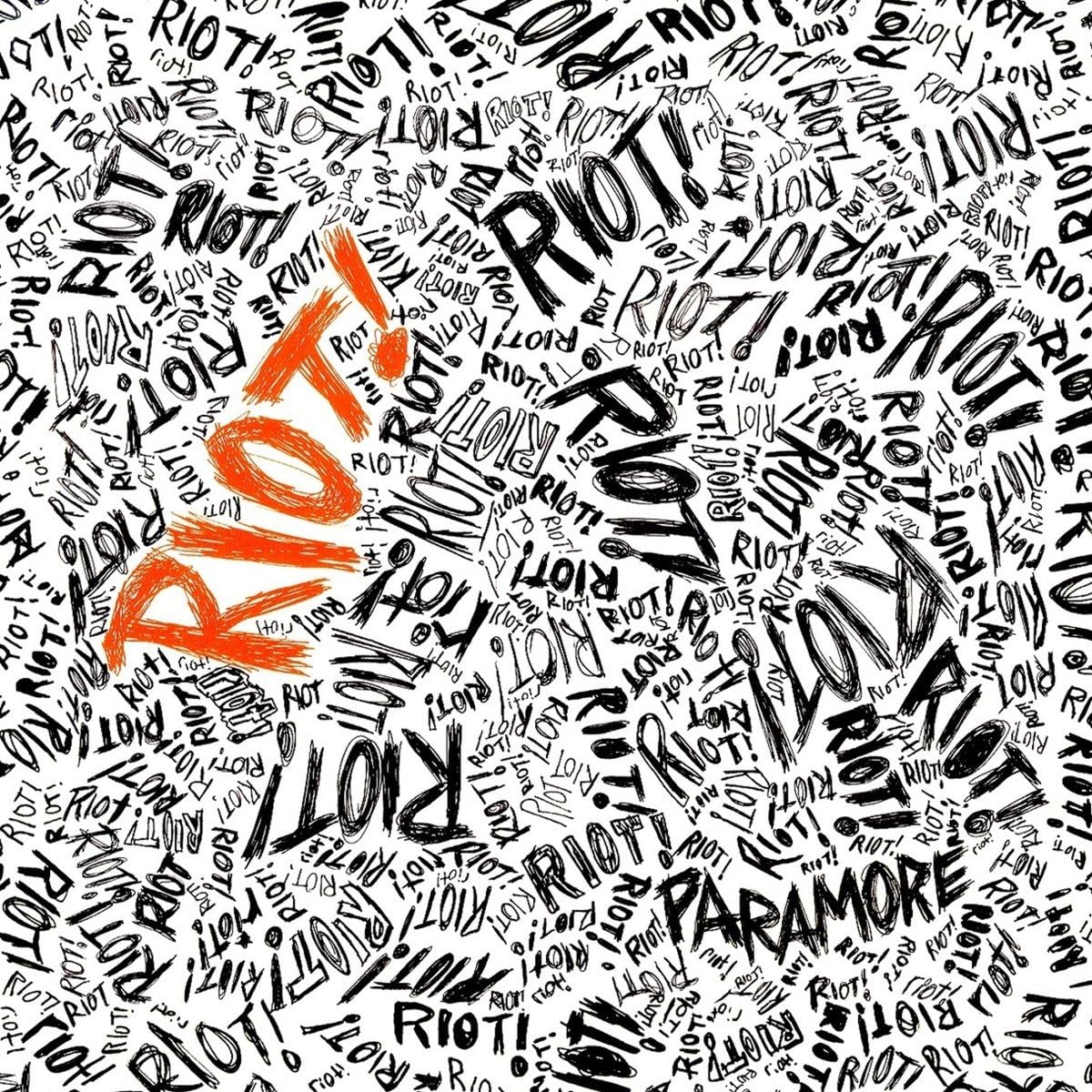 Capa de Riot!, de Paramore