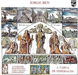 Capa de A Tábua de Esmeralda, de Jorge Ben