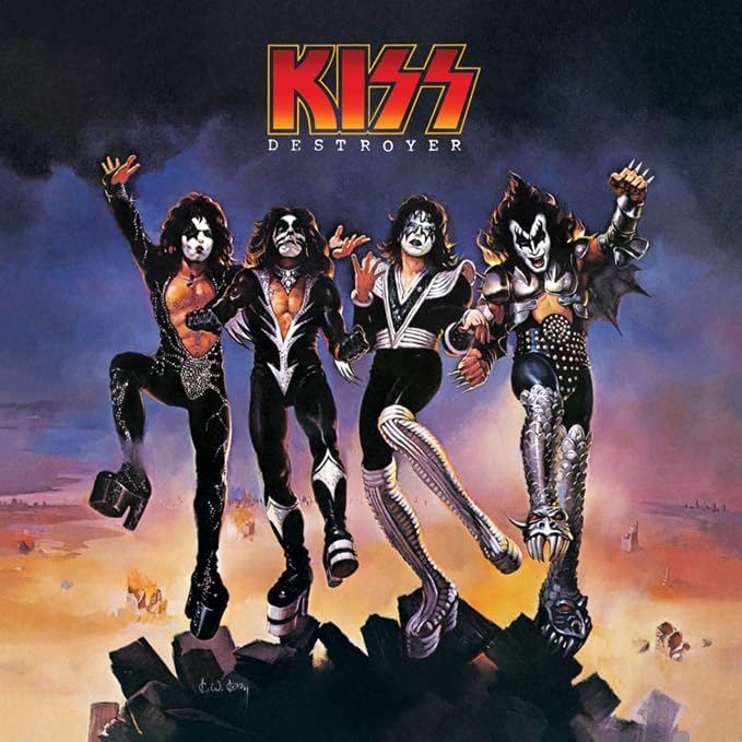 Capa de Destroyer, de Kiss