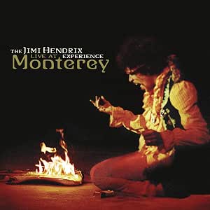 Capa de Live at Monterey, de The Jimi Hendrix Experience