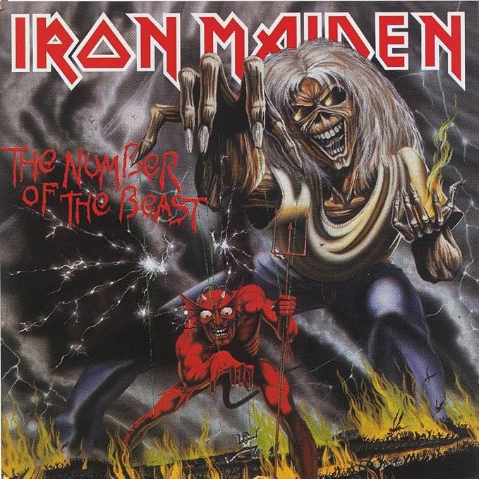 Capa de The Number of the Beast, de Iron Maiden