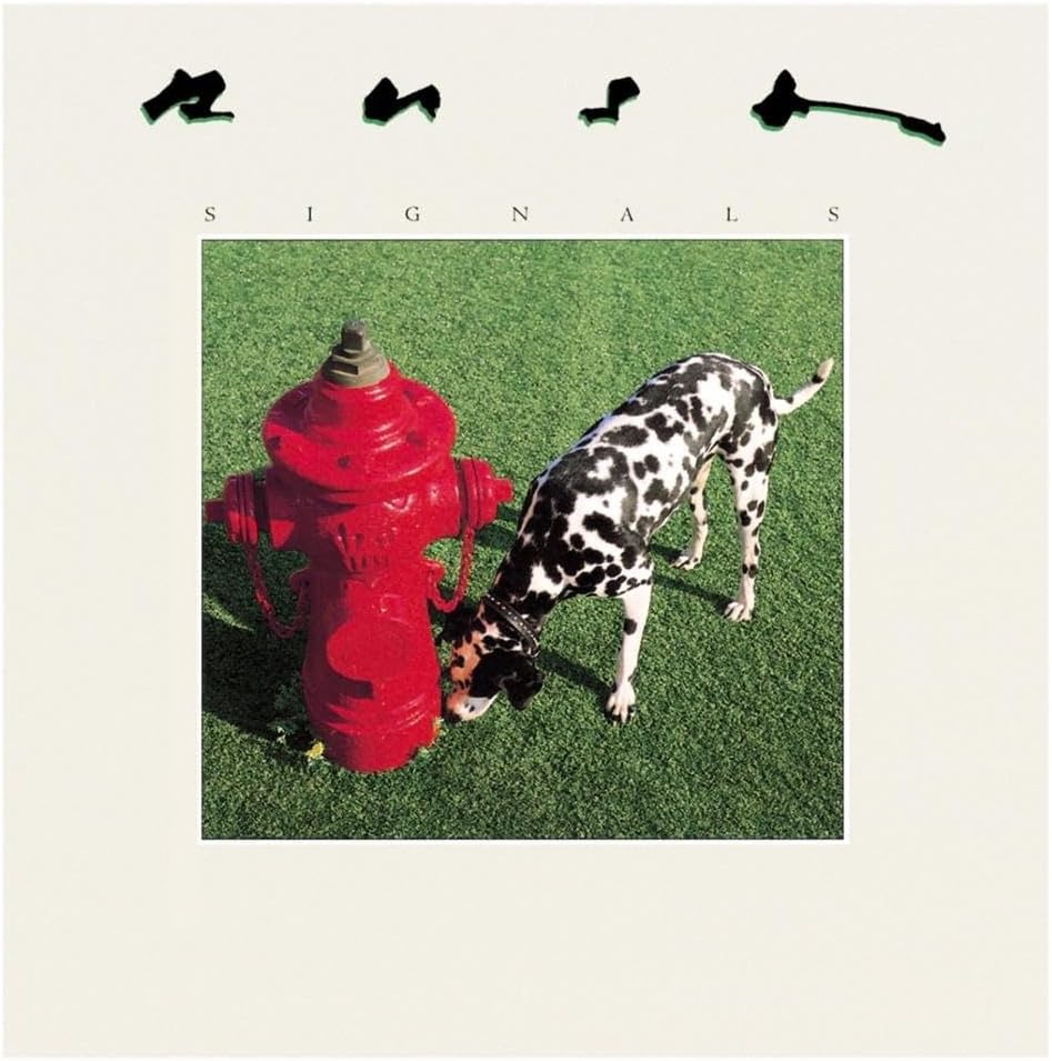 Capa de Signals, de Rush