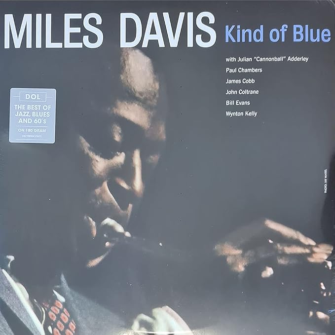 Capa de Kind of Blue, de Miles Davis