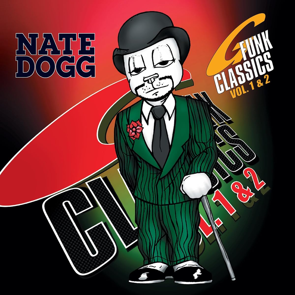 Capa de G Funk Classics Volumes 1 & 2, de Nate Dogg