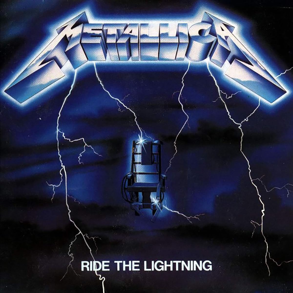 Capa de Ride the Lightning, de Metallica