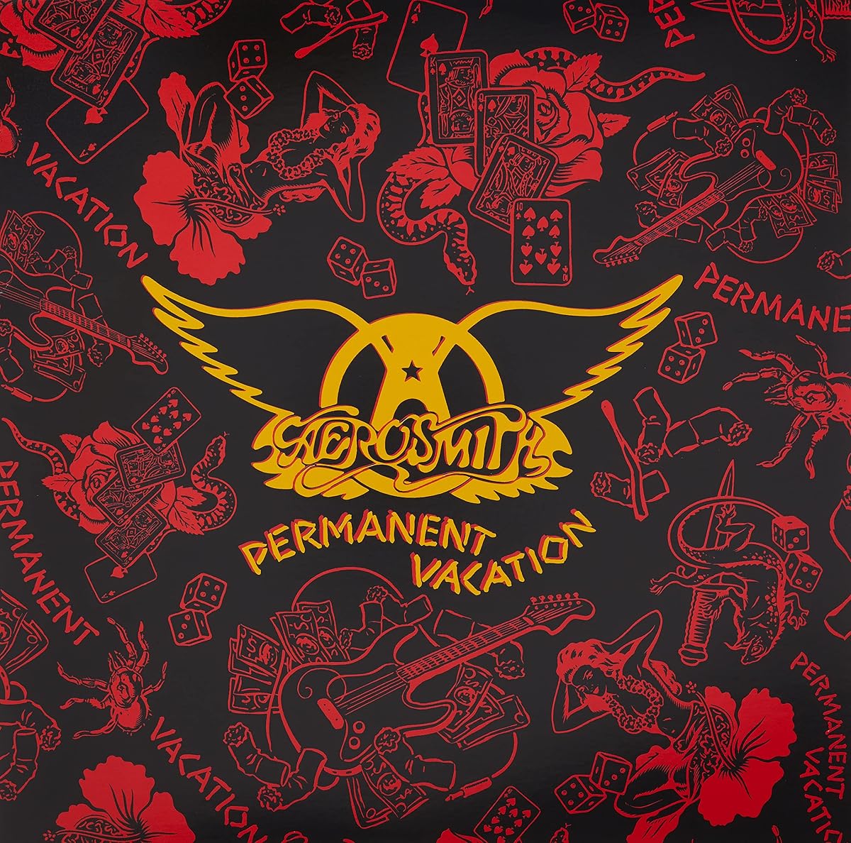 Capa de Permanent Vacation, de Aerosmith