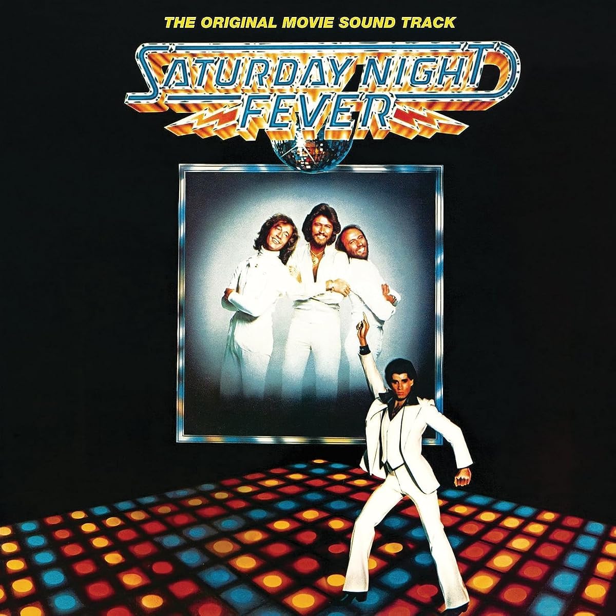 Capa de Saturday Night Fever, de Bee Gees