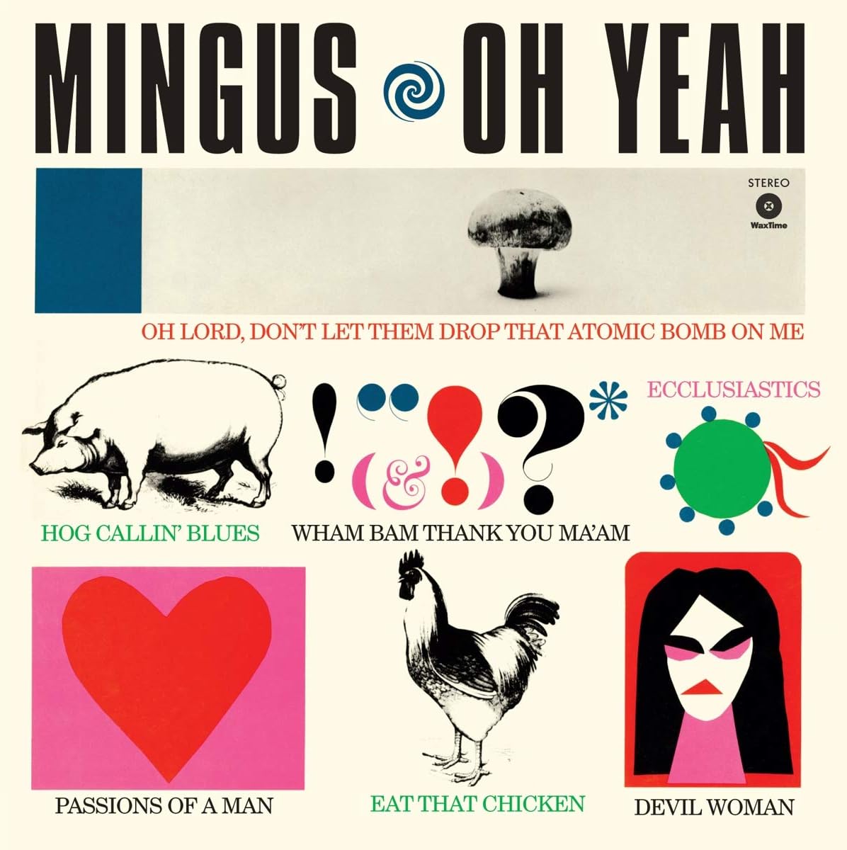 Capa de Oh Yeah, de Charles Mingus