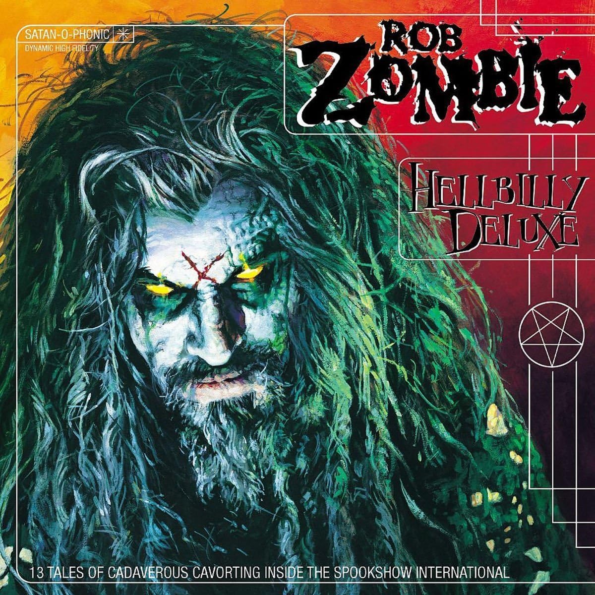 Capa de Hellbilly Deluxe, de Rob Zombie