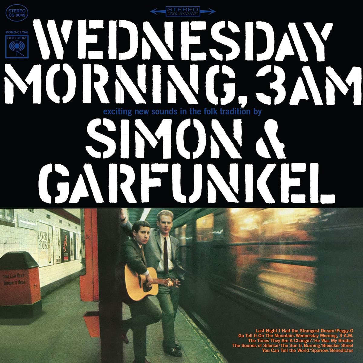 Capa de Wednesday Morning, 3 A.M., de Simon & Garfunkel
