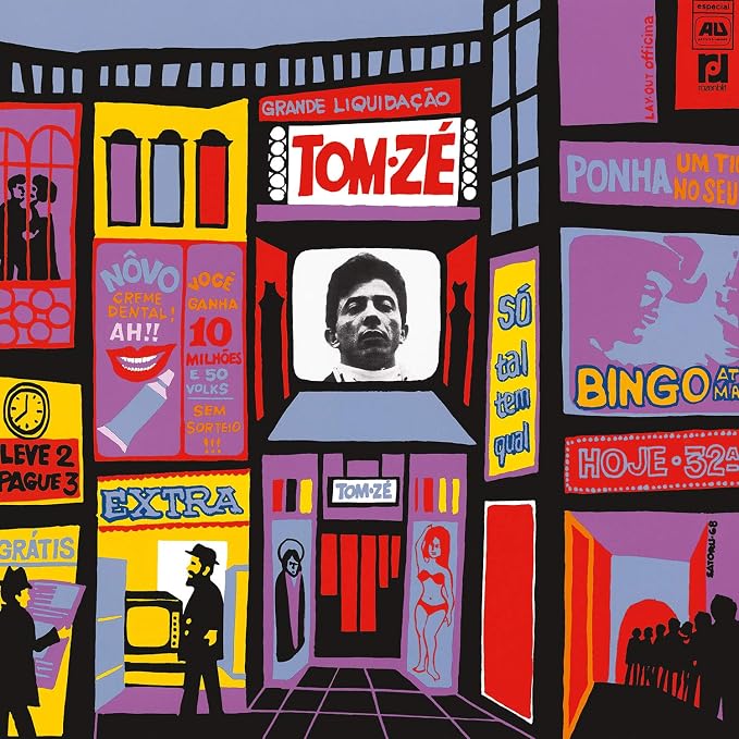 Capa de Grande Liquidação, de Tom Zé