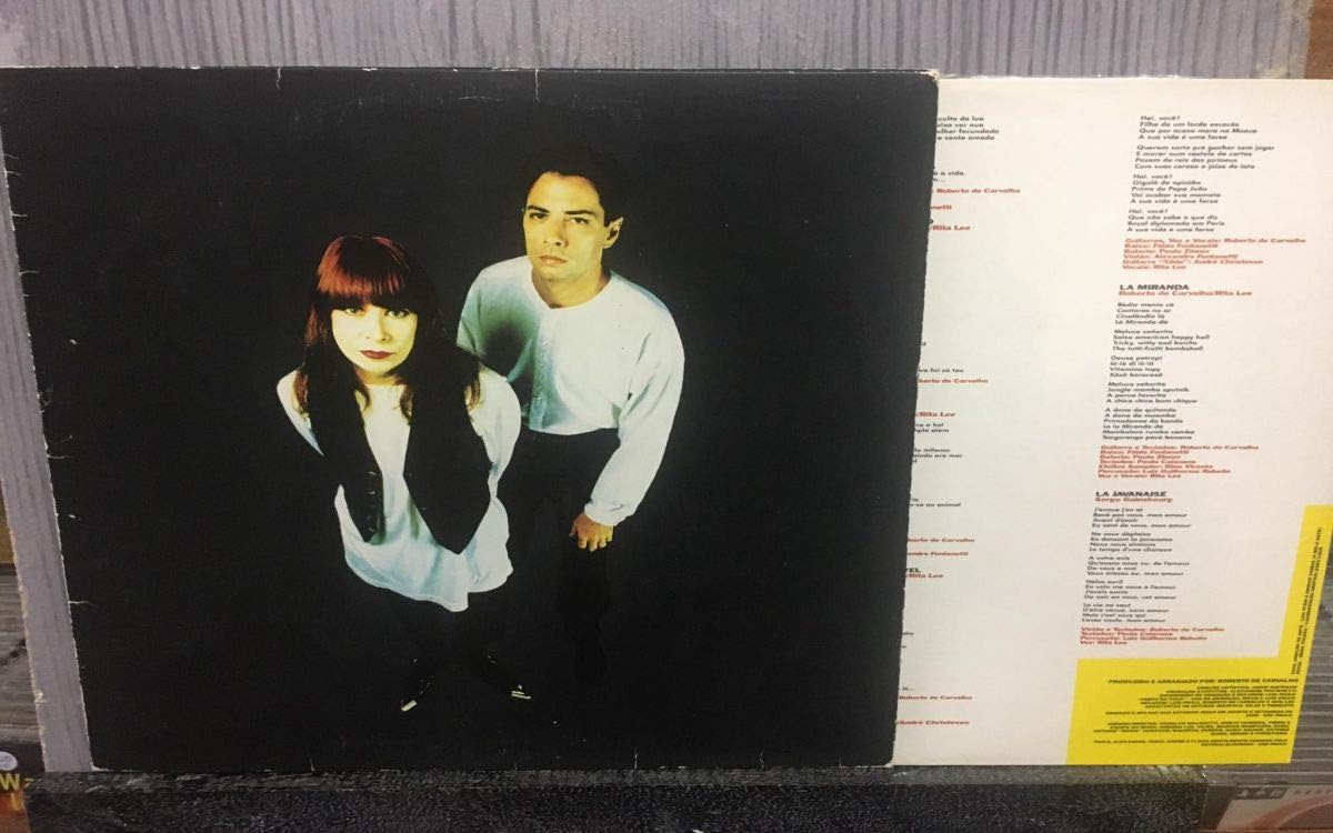 Capa de Rita Lee e Roberto de Carvalho, de Rita Lee & Roberto de Carvalho