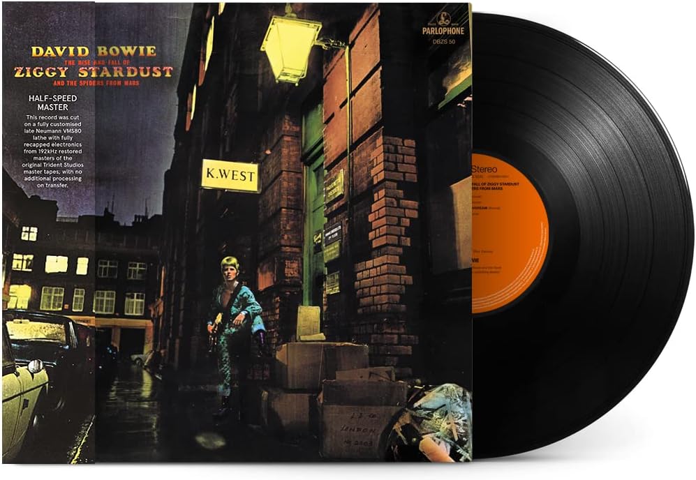 Capa de The Rise and Fall of Ziggy Stardust and the Spiders from Mars, de David Bowie