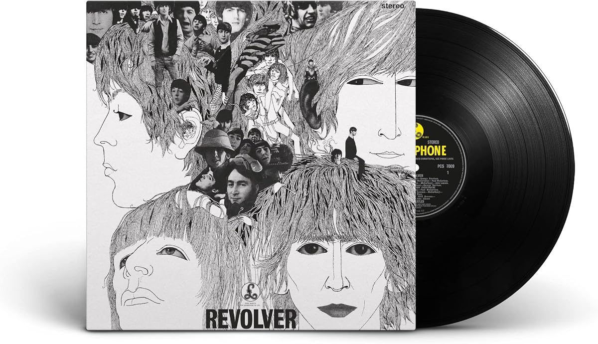 Capa de Revolver, de The Beatles