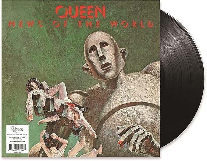 Capa de News of the World, de Queen