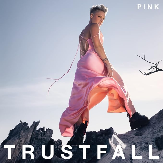 Capa de Trustfall, de P!nk