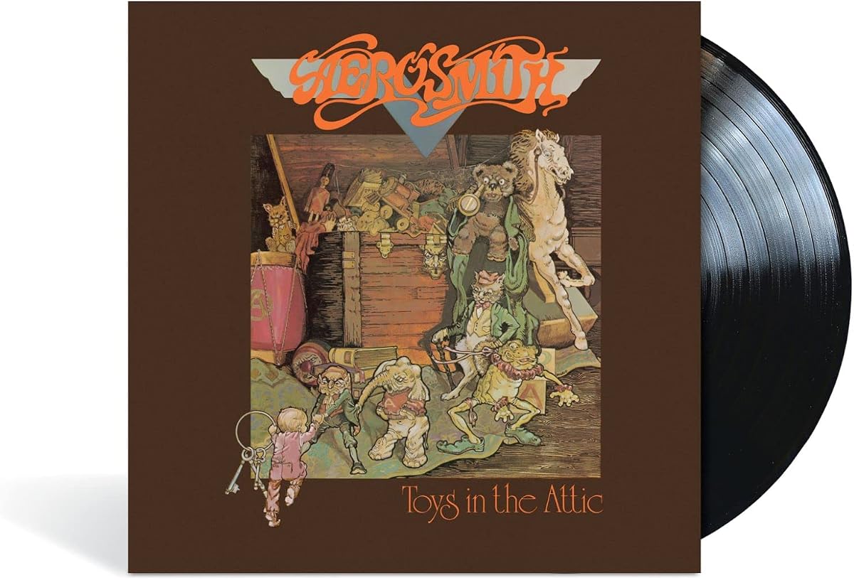 Capa de Toys in the Attic, de Aerosmith
