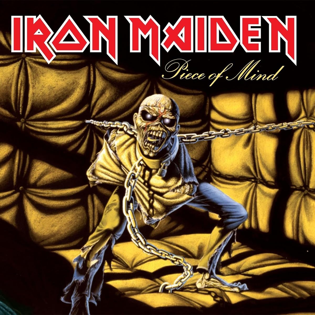 Capa de Piece of Mind, de Iron Maiden