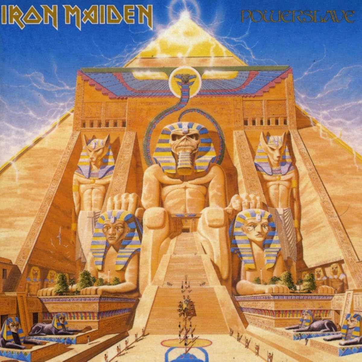 Capa de Powerslave, de Iron Maiden