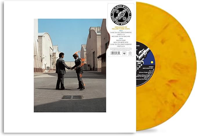 Capa de Wish You Were Here, de Pink Floyd