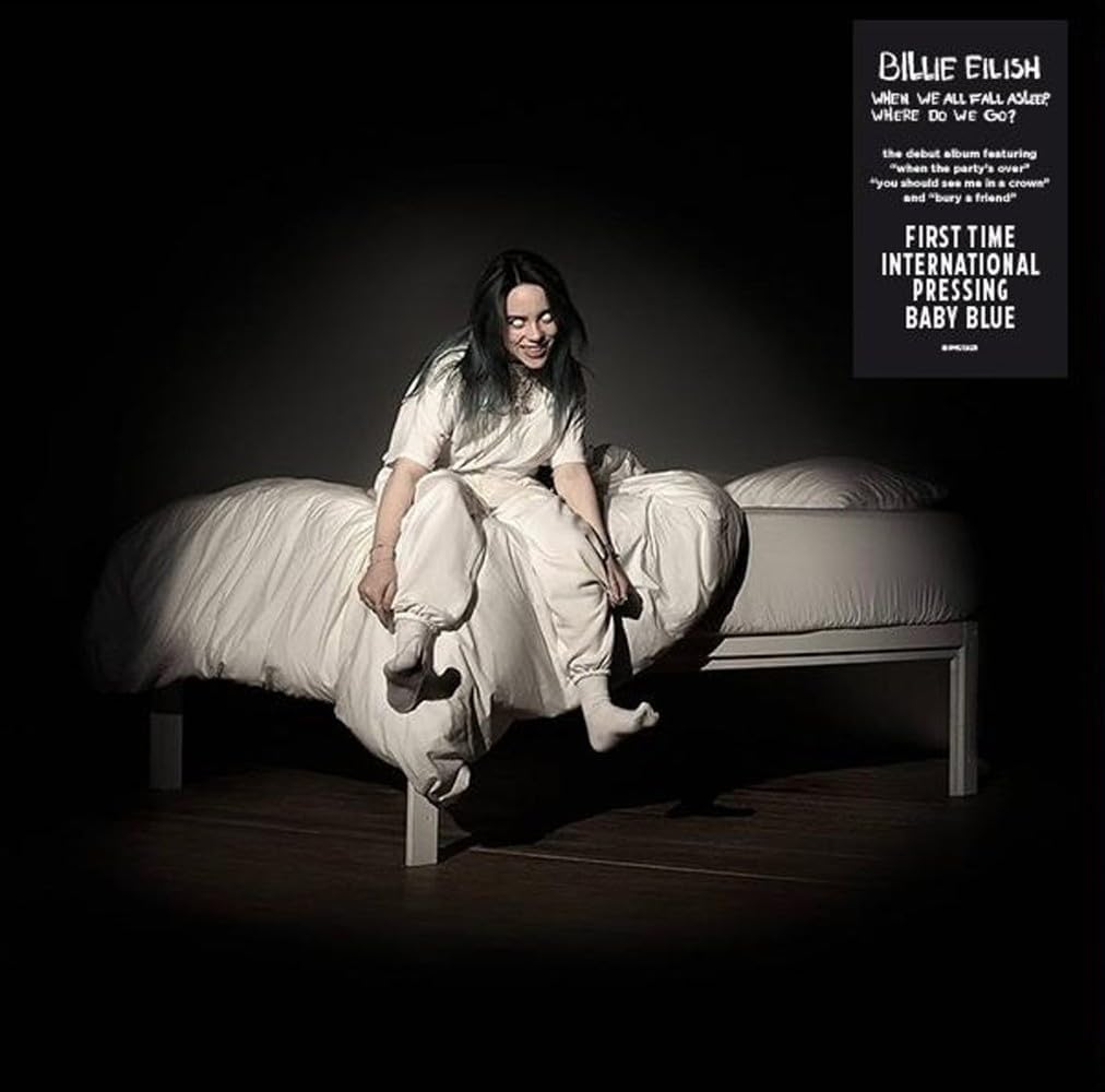 Capa de When We All Fall Asleep, Where Do We Go?, de Billie Eilish